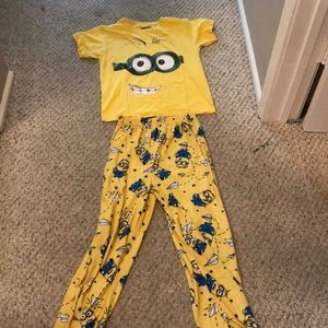 Minion pajama set